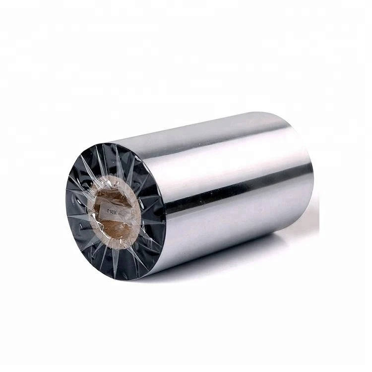 TTO 110mm*300m Compatible Premium Wax Resin Black Thermal Transfer Ribbon factory